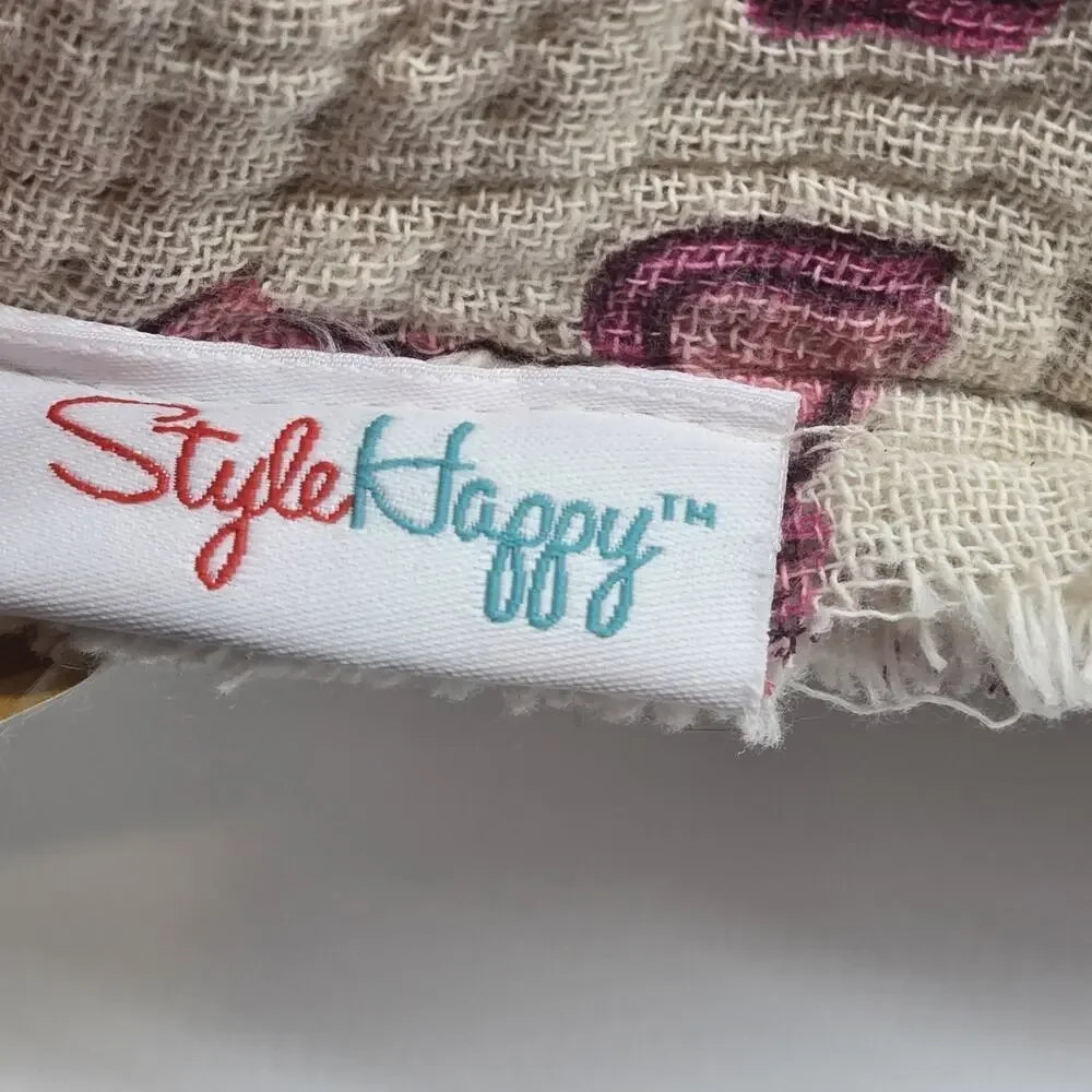 Style Happy Pink Ribbon Coquette Balletcore Pillow 20x20